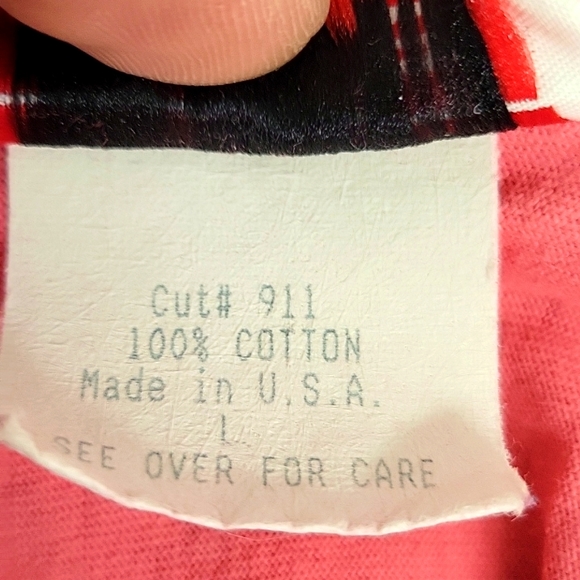 Dee California Blouse/Top Fish Seashells Starfish Button Front Collar Women's L - Picture 10 of 11